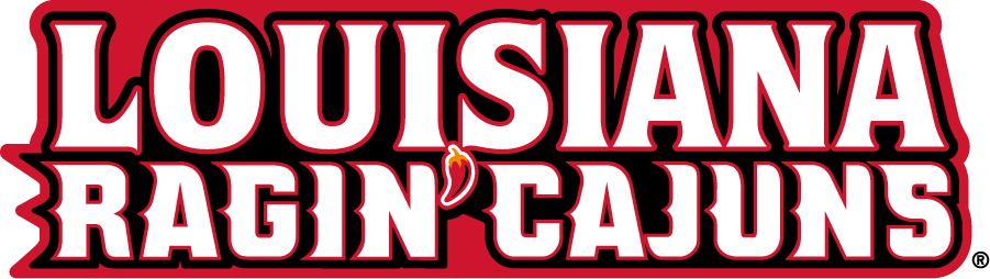 Louisiana Ragin Cajuns 2013-2015 Wordmark Logo v2 diy iron on heat transfer
